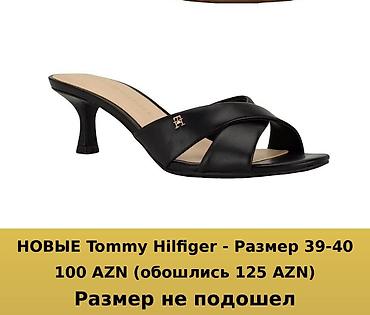 Tommy Hilfiger, Размер: 40, цвет - Черный, Новый at lalafo.az — 1 Tommy Hilfiger, Размер: 40, цвет - Черный, Новый — 1