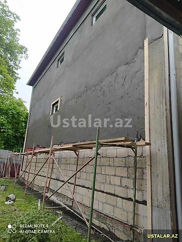 aile ve ev tehsili: Fasad suvağı və xarici divarların aqlı-şpaklyovka xidməti - Kərpic və — 2