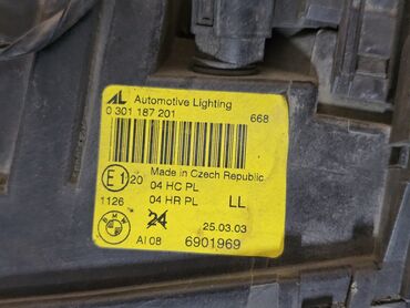 Передние фары: Передняя левая фара BMW 2002 г., Б/у, Оригинал, Германия — 5