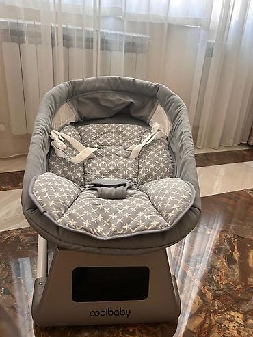 ikinci el ewyalar: Coolbaby elektrik beşik-sallanacaq kreslo Çox az işlənib demək olar ki — 1