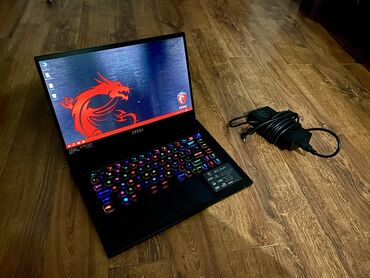 Модемы и сетевое оборудование: MSI GS66 Stealth oyun noutbuku, noutbuk əla vəziyyətdədi. İstifadə