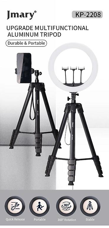 osmo mobile: Миниатюрный легкий алюминиевый штатив для камеры Jmary 2208🔥 — 4