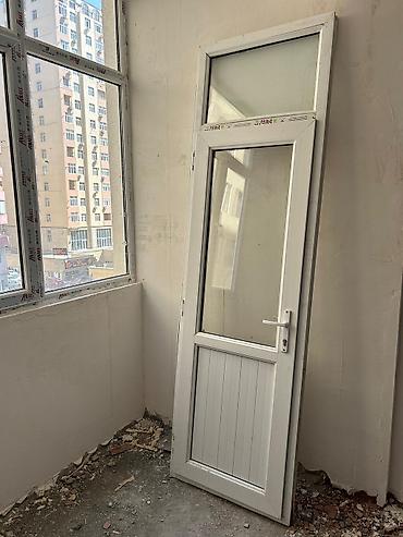 ağ qapı: PVC balkon qapısı və pəncərə dəsti 1 qapı ve 1 pəncərə - Material — 2