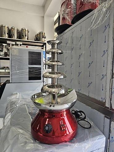 Digər restoran, kafe avadanlığı: Şokolad aparatı Şokolad fantanı 4 mərtəbə 800azn 5 mərtəbə 850azn — 7