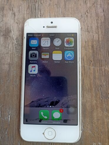 iphone 8 qiymeti irsad: IPhone 5, 16 GB, Ağ