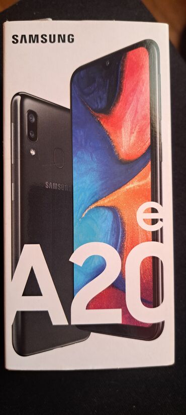 samsung telefoni: Samsung A20e, 64 GB, color - Black, Dual SIM cards