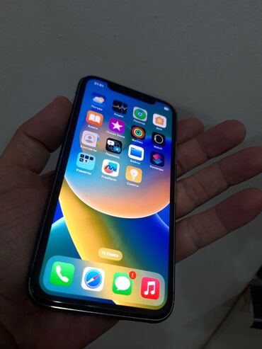 Apple iPhone: IPhone X, 64 GB, Qara, Face ID