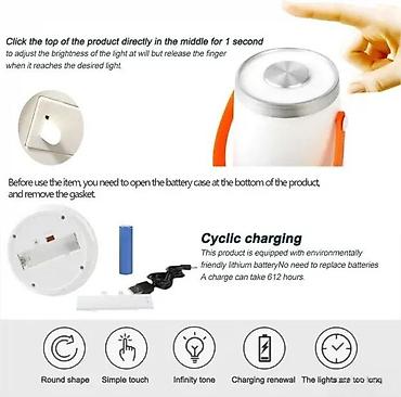 greje: LAMPA ZA KAMPOVANJE NOVA TOUCH LAMPA ZA KUCU, BASTU, PECANJE | Cene — 2