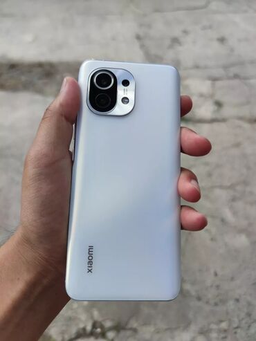 Xiaomi: Xiaomi, Mi 11, Б/у, 256 ГБ, цвет - Белый, 2 SIM