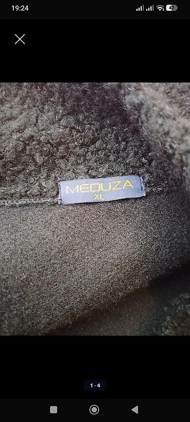 black squad kurtka: Meduza brendi kişi jaketi – XL ölçü - Rəng: qara - Material: yumşaq — 3