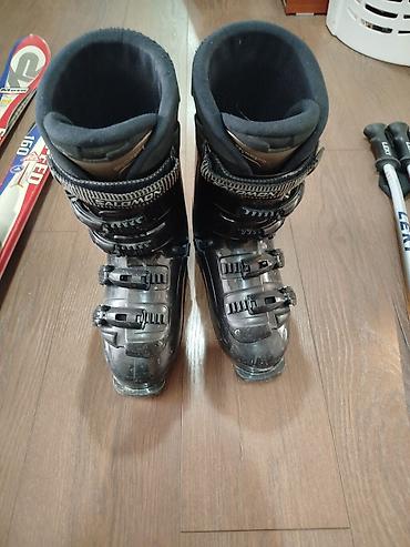 Лыжи: Продаются лыжи 160 ростовка в отличном состоянии с ботинками Salomon — 6