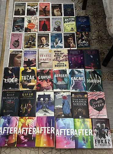 Müxtəlif mövzulu kitab kolleksiyası təklif olunur. Bu dəstdə psixoloji