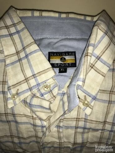 Košulje: Original NAVIGARE M 100% cotton Ramena 45cm duzina 75cm, rukav 64cm — 4