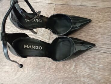 Туфли: Туфли Mango, 38, цвет - Черный