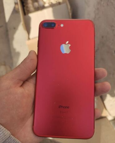 iphone 6 plus v: IPhone 7 Plus, 128 ГБ, Красный, Защитное стекло, Чехол, 100 %