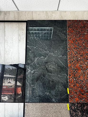 Фасадные гранитные плитки: Гранит Сары таш Мрамор большой склад в Бишкек Очень большой at lalafo.kg — 9 Фасадные гранитные плитки: Гранит Сары таш Мрамор большой склад в Бишкек Очень большой — 9