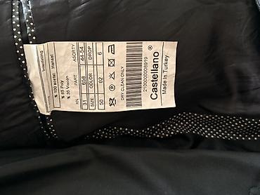 qiz ucun kostyumlar: Castellano markalı klassik kişi kostyumu (Made in Turkey). - Üst: tək — 3