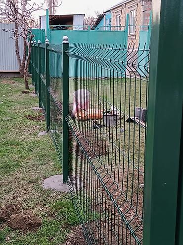 Металлические заборы: Установка заборов, любых видов. сетка гиттер. габинной сетки — 10