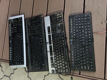 цены ноутбуков в бишкеке: Продаю б/у компьютерные клавиатуры по цене 300 сом за каждую