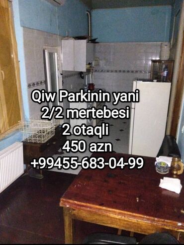 lenkeran kiraye ev: Qiw Parkinin yani. Malakan bagina 5 deqiqe piyada, metro Sahile 15
