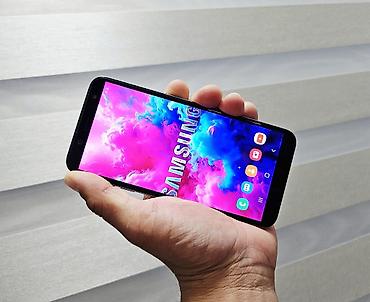 note 3: Samsung Galaxy A6, Б/у, 32 ГБ, цвет - Серый, 2 SIM — 3