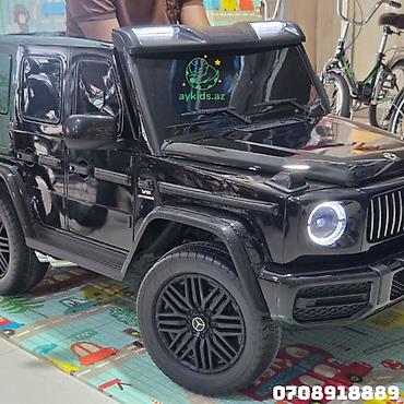 linki at: Uşaq üçün Elektrik Avtomobili – Mercedes Benz G63 AMG ✨ Ən böyüüük və — 9