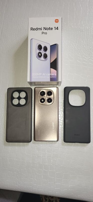 обмен на редми нот 8: Redmi, Redmi Note 14 Pro, Б/у, 256 ГБ, цвет - Золотой, 2 SIM