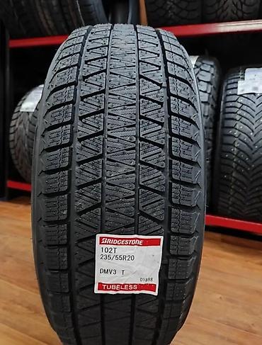 Шиналар 235 / 55 / R 20, Кыш, Жаңы, Комплект, Жол тандабастар (АТ/МТ), Жапония, Bridgestone