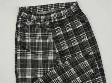 woskowane spodnie orsay: Material trousers for women, size 3XL (EU 46)