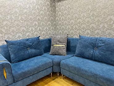Divanlar: Künc divan, İşlənmiş, Açılan, Bazalı, Vеlur parça — 3