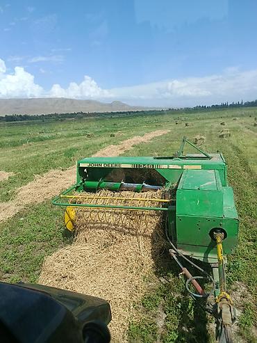 водный матор: Пресс-подборщик тюковый John Deere 346 абалы жакшы узбойт - Тип — 3
