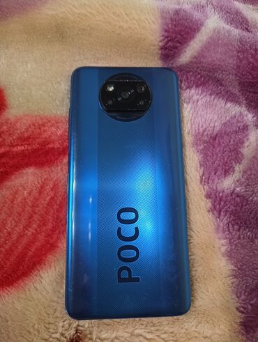 цена поко х3: Poco X3 NFC, Б/у, 128 ГБ, цвет - Синий, 2 SIM