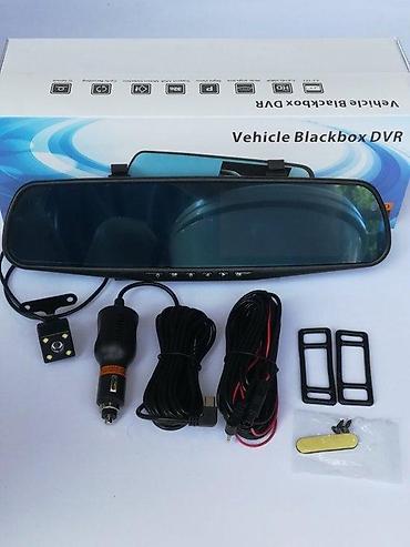 Kamere za auto: Retrovizor DVR sa kamerom za vožnju i parkingom – “Vehicle Blackbox — 1