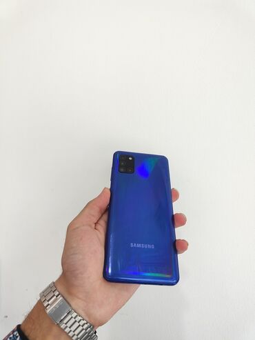 samsung grand prime 2018 qiymeti: Samsung Galaxy A31, 128 GB, rəng - Göy, Düyməli, Barmaq izi