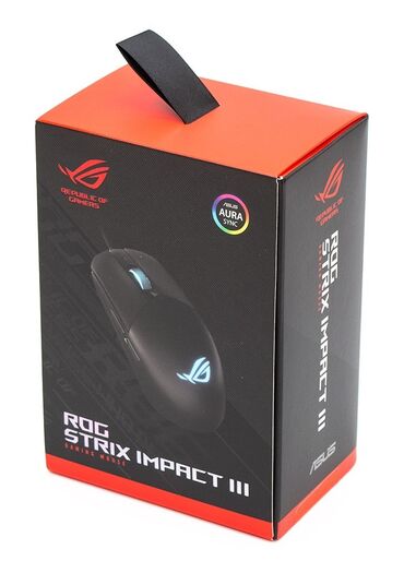 asus rog phone 3 qiymeti: ASUS ROG Strix Impact III Gaming Mouse 1000 Hz 12000 DPI Sensor 5