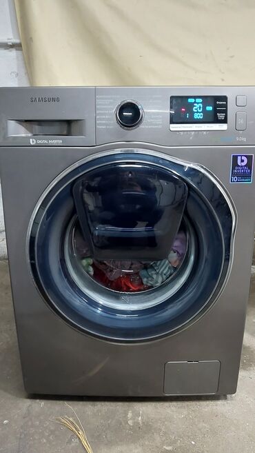 куплю стиральные машины: Стиральная машина Samsung, Б/у, Автомат, До 9 кг, Полноразмерная