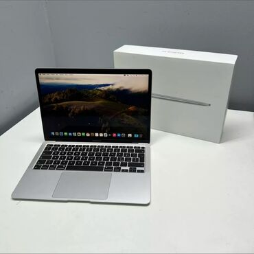 ноудбуки бу: Ноутбук, Apple, 8 ГБ ОЗУ, Apple M1, 13.3 ", Б/у, Для работы, учебы, память SSD