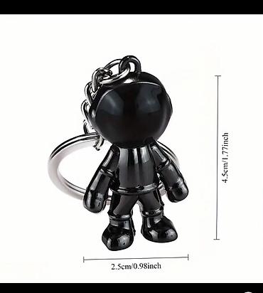 Брелоки: Metal Kosmonavt brelok qara reng at lalafo.az — 1 Брелоки: Metal Kosmonavt brelok qara reng — 1