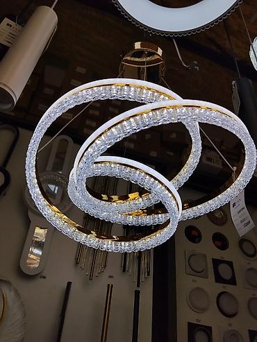Люстры: Подвесная светодиодная люстра FAN Lighting, модель YH-DD-181160. - — 2