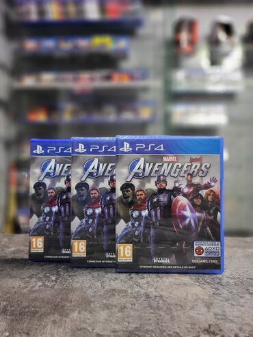 playstation games: Новые запечатанные диски В наличии Avangers Мстители На русском