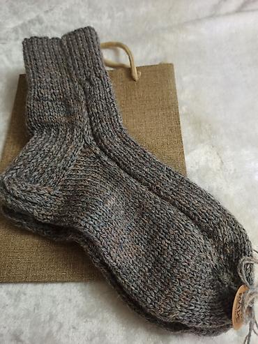 продам носки оптом: Toxunma yun corab. Əl işidi .100% yun tərkibi Dəvə/ Merinos. 42-43 — 1
