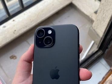 islenmis iphone kreditle: IPhone 15, 128 GB, Midnight, Sənədlərlə, Face ID, Simsiz şarj — 1