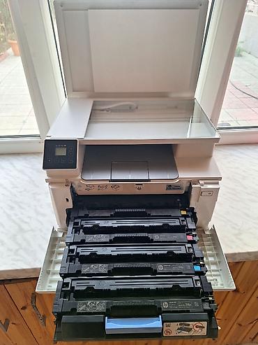 canon printer rəngləri: HP Color LaserJet Pro MFP M182n rəngli lazer çoxfunksiyalı printer - — 3