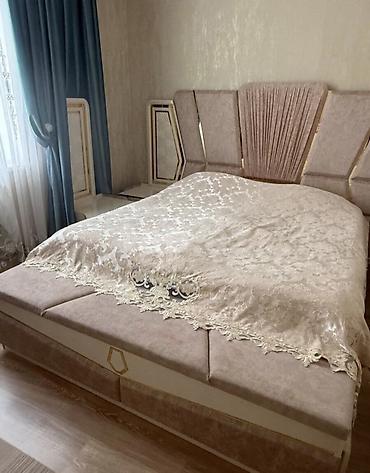 Çarpayılar: Yataq desti geniş dolabli taxt bazali az işlenib 3200 e alinib 1200 e — 1