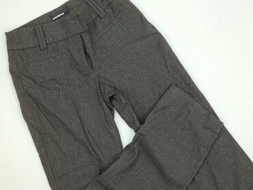 Women: Material trousers for women, size L (EU 40)
