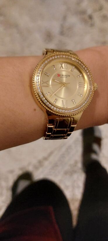 Qol saatları: Qol saatı, Curren, rəng - Qızılı — 4