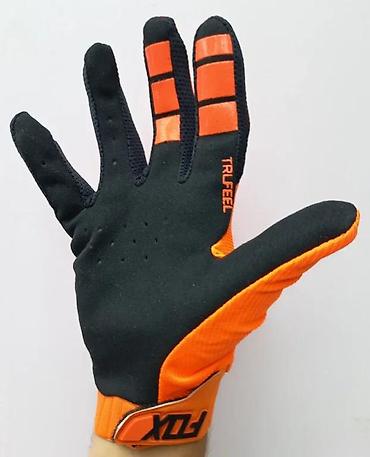 Oprema za bicikliste: MTB/motokros rukavice – narančasto/crne - Lagane i prozračne: gornji — 7