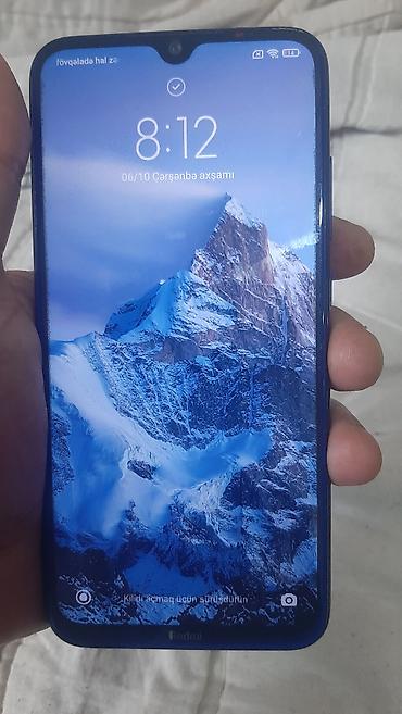 hile mobile: Redmi Note 8 (2021), 128 GB, rəng - Göy, Barmaq izi — 1