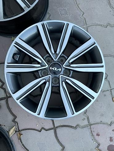 запчасти киа к5: Литые Диски R 17 Kia, Комплект, отверстий - 5, Б/у — 2