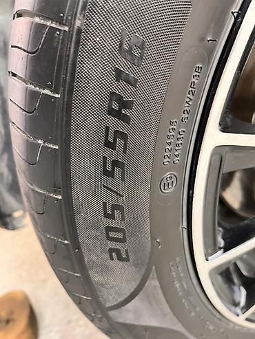 mercedes acari: 205/55 R16 ZYPHIRA yay təkərləri + çoxşüalı yüngül lehimli disk dəsti — 6